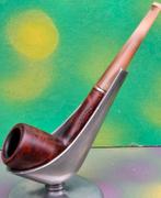 Pijp. LINDBERGH. New York-Paris. 6117. Oud. 14.5 cm., Ophalen, Zo goed als nieuw, (Water)pijp