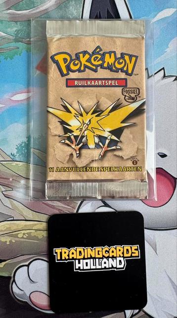Pokemon 1st Edition Fossil GUARANTEED HEAVY Booster Pack NL beschikbaar voor biedingen