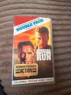 “VHS Double Pack  (Last Action Hero)  (Nowhere to Run)”, Cd's en Dvd's, Ophalen of Verzenden, Zo goed als nieuw, Actie en Avontuur