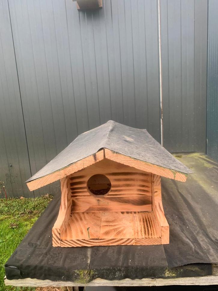 Steenuilenkast handgemaakt, Tuin en Terras, Vogelhuisjes en Vogelbaden, Nieuw, Ophalen of Verzenden