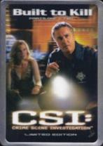 CSI Built to Kill STEEL CASE, Cd's en Dvd's, Dvd's | Tv en Series, Ophalen of Verzenden, Vanaf 12 jaar, Zo goed als nieuw