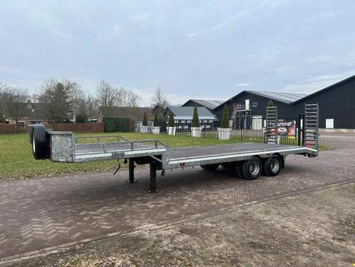 VELDHUIZEN Be oplegger 10 ton semi dieplader (bj 2013), Auto's, Vrachtwagens, Bedrijf, Te koop, Aanhangers en Opleggers, Overige brandstoffen
