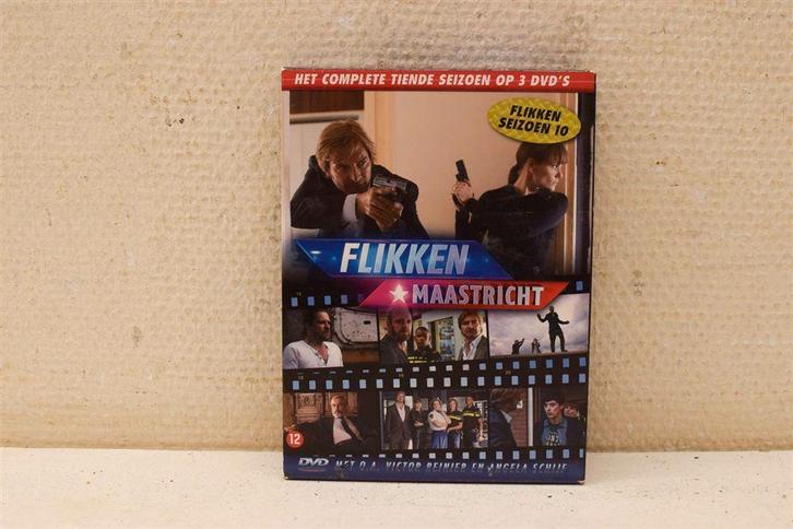 3 dvd box Flikken Maastricht seizoen 10 48395, Cd's en Dvd's, Cd's | Overige Cd's, Gebruikt, Ophalen of Verzenden