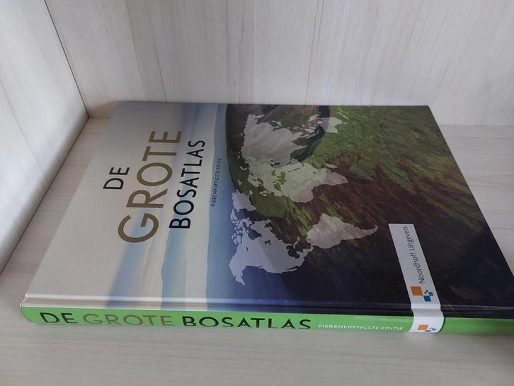 De Grote Bosatlas - Vierenvijftigste Editie, Boeken, Atlassen en Landkaarten, Zo goed als nieuw, Bosatlas, Wereld, 2000 tot heden