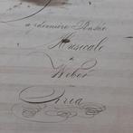 oude partituren klassiek ingebonden .. prachtig !, Muziek en Instrumenten, Bladmuziek, Ophalen of Verzenden, Gebruikt, Artiest of Componist