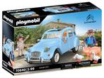 PLAYMOBIL 70640 Citroen 2CV Deux Chevaux 57 delig, Ophalen of Verzenden, Nieuw, Complete set