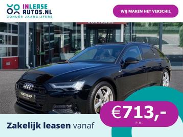 Audi A6 50 TFSIe QUATTRO S-LINE PANO-DAK/CAMERA/MEMORY/NAVI/ beschikbaar voor biedingen