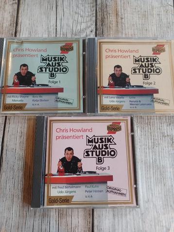 Chris Howland Prasentiert Musik Aus Studio B 3 Cd’s beschikbaar voor biedingen