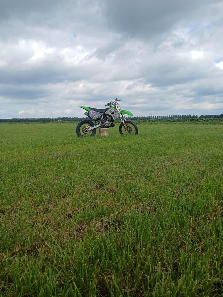 Kawasaki 85 cc, Fietsen en Brommers, Brommers | Crossbrommers, Gebruikt, Overige merken, Ophalen