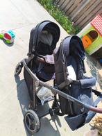 Te koop: BabyGO Twinner Duo Kinderwagen – Compleet, Ophalen, Zo goed als nieuw, Overige merken, Verstelbare duwstang
