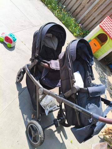 Te koop: BabyGO Twinner Duo Kinderwagen – Compleet  beschikbaar voor biedingen