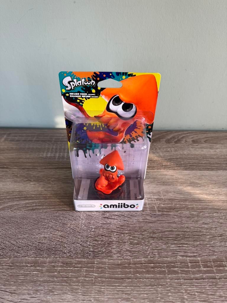 Inkling Squid Orange Amiibo NIEUW, Ophalen, Nieuw, Switch, Overige typen
