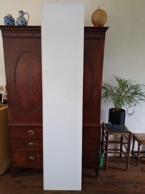 Ikea pax deur, Storås, WIT ONDOORZICHTING GLAS, 229X50, Huis en Inrichting, Kasten | Kledingkasten, Zo goed als nieuw, 200 cm of meer