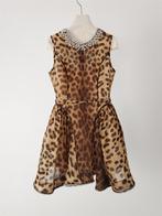 Feest cocktail jurk panter print Zimmermann, Verzenden, Zimmermann, Nieuw, Maat 36 (S)