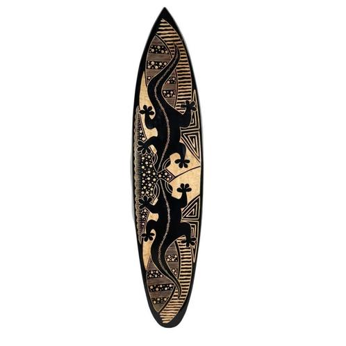Surfplank - 150 cm - houten decoratie - wandbord - surfboard, Huis en Inrichting, Woonaccessoires | Overige, Nieuw, Ophalen of Verzenden