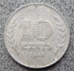 10 cent 1943 zink + 1 cent 1942 zink., Verzenden, Koningin Wilhelmina, Overige waardes, Setje