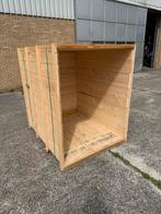 Houten (transport) kisten, Tuin en Terras, Haardhout, 6 m³ of meer, Ophalen, Overige houtsoorten, Blokken
