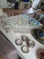 Diverse glazen objecten, Antiek en Kunst, Antiek | Glas en Kristal, Ophalen of Verzenden