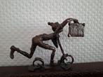 Cliniclowns bronzen, tinnen beeldjes, Ophalen