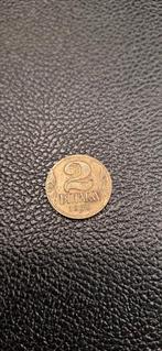 Joegoslavië 2 dinar 1938, Ophalen of Verzenden, Joegoslavië