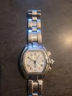 Cartier Roadster Polshorloge, Staal, Gebruikt, Polshorloge, Ophalen of Verzenden