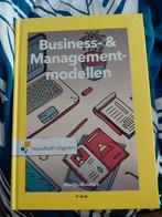 Business & Management modellen - Marijn Mulders, Ophalen of Verzenden, Zo goed als nieuw, Management, Marijn Mulders