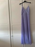 Patrizia pepe  lila plisse long dress jurk NL36 nieuw, Galajurk, Paars, Ophalen of Verzenden, Zo goed als nieuw