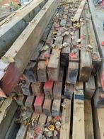 Houten balken, Doe-het-zelf en Verbouw, Hout en Planken, Ophalen of Verzenden, Balk, Vuren, 50 mm of meer