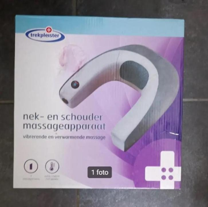 nek en schouder massage kussen nieuw, Sport en Fitness, Massageproducten, Nieuw, Massagestoel of Kussen, Ophalen of Verzenden