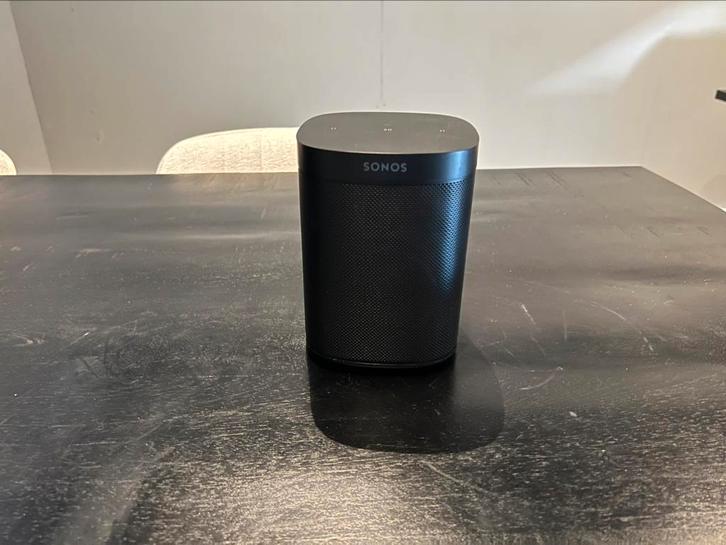 Sonos one zwart | 6 maanden garantie!, Audio, Tv en Foto, Luidsprekers, Zo goed als nieuw, Front, Rear of Stereo speakers, 120 watt of meer