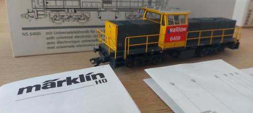 Märklin NS/Railion MaK1206 art 6409 in ovp artnr 33644 in ov, Hobby en Vrije tijd, Modeltreinen | H0, Zo goed als nieuw, Locomotief