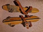 Antieke Houten Schaatsen - Set, Antiek en Kunst, Ophalen of Verzenden