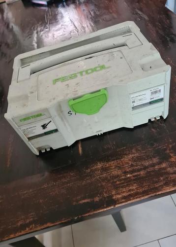 Festool systainer, met inlay voor vlakschuurmachine. beschikbaar voor biedingen