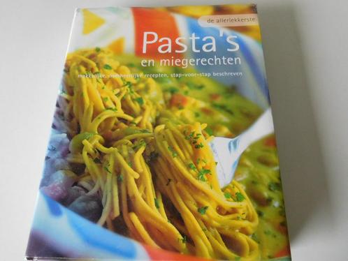 (V)kookboek pasta en miegerechten  (1), Boeken, Kookboeken, Zo goed als nieuw, Voorgerechten en Soepen, Hoofdgerechten, Tapas, Hapjes en Dim Sum