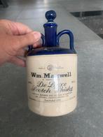 Zeldzame Wm. Maxwell 8 Jaar Oude Scotch Whisky Kruik, Ophalen of Verzenden