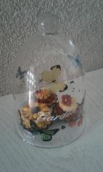 Glazen stolpje met leuke decoratie nieuw zonder gebakjes, Ophalen of Verzenden, Nieuw
