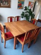 eethoek, Art deco, 4 tot 6 stoelen, Gebruikt, Ophalen