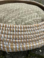 Gevlochten rieten manden met of zonder kussentje kattenmand, Ophalen, Mand, Rond, Nieuw