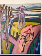 Fietser in de polder, Ophalen