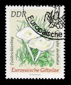 postzegel 1620 DDR paddenstoel Trechterzwam, Ophalen of Verzenden, DDR, Gestempeld
