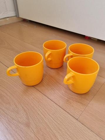 Mepal camping vintage oranje kopjes en soepborden beschikbaar voor biedingen