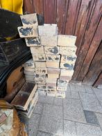 Vuurvaste stenen openhaard chamotte, Doe-het-zelf en Verbouw, Metselstenen, Ophalen, Gebruikt, Bakstenen