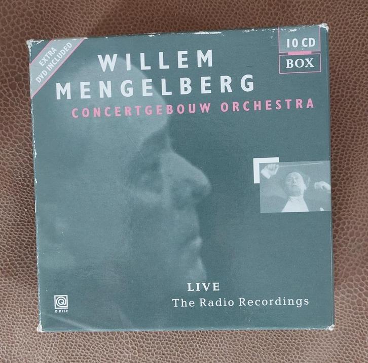 Willem Mengelberg Concertgebouw Orchestra 10CD box, Cd's en Dvd's, Cd's | Klassiek, Zo goed als nieuw, Orkest of Ballet, Modernisme tot heden
