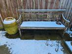 Leuke tuinbank met karakter., Tuin en Terras, Ophalen, Gebruikt, Hout