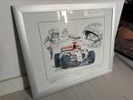 F1 Jenson Button art canvas print (limited edition), Ophalen of Verzenden