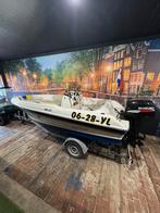 Olympic 460 suzuki 40pk en pega trailer! Snelvarend, Watersport en Boten, Vis- en Consoleboten, Ophalen, Zo goed als nieuw