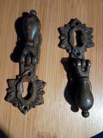Deurkloppers met sleutelgat, Antiek en Kunst, Ophalen of Verzenden