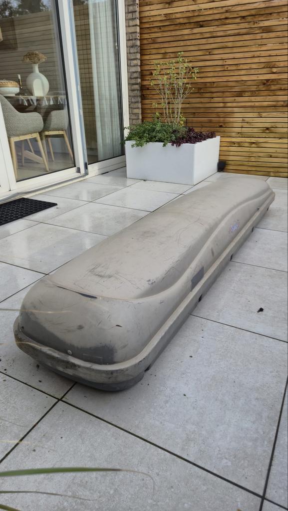 Hapro Funbox Skibox - Ruime Dakkoffer, Auto diversen, Dakkoffers, Gebruikt, Ophalen of Verzenden