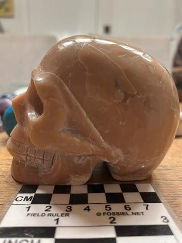 Roze Opaal Schedel / Skull beschikbaar voor biedingen