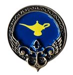 Efteling Wonder Hotel magneet-pin lamp *Nieuw*, Ophalen of Verzenden, Nieuw, Button of Speldje